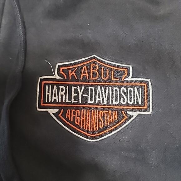 Harley-Davidson Kabul Afghanistan Hoodie - super soft and cozy - Picture 3 of 8